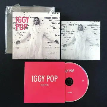 희귀반 Iggy Pop Apres 한정반 이기 팝 아프레 CD