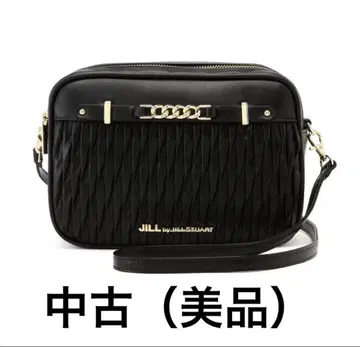 JILL by JILL STUART 퍼피 미니백 블랙