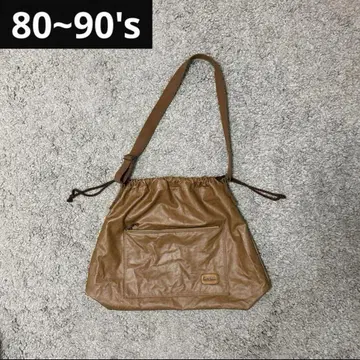 80~90년대 변형 가죽 숄더백 천연 가죽 archive 빈티지