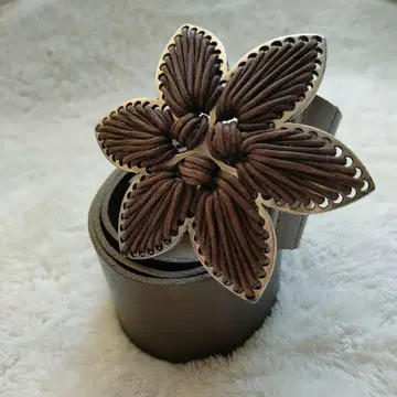 Alchimia 알키미아 벨트 꽃 버클 이탈리아제