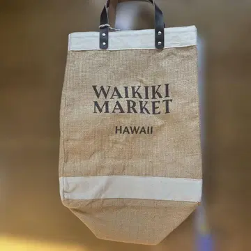 WAIKIKI MARKET 에코백 베이지