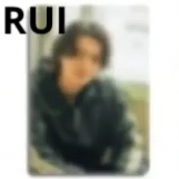 라스피 THE LAST PIECE 트레이딩 카드 포토 카드 RUI 루이