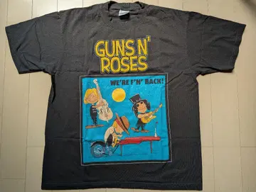 Peanuts GUNS N' ROSES 콘서트 티셔츠 snoopy