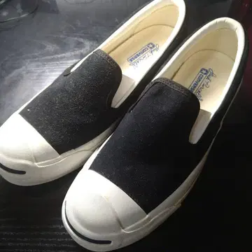 JACK PURCELL SLIP-ON SUEDE 1CK398 BLACK