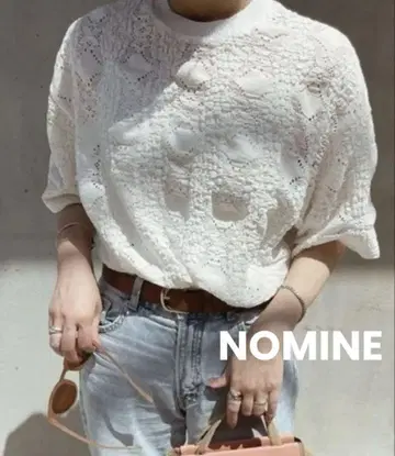 NOMINE 노미네 레이스 티셔츠 상의