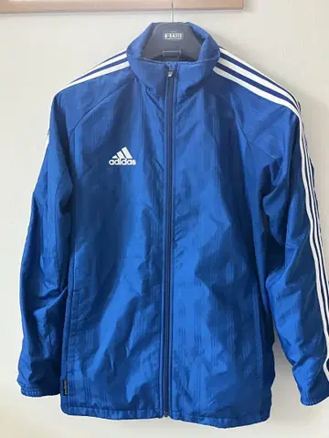 adidas 파랑 지퍼 자켓 L 사이즈