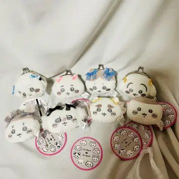 치이카와 미니 동전 지갑 ~리본~ 전8종 세트