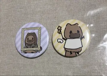 유하치 아아, 너구리는 이제 글렀습니다 캔뱃지