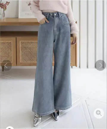 와이드 데님 팬츠