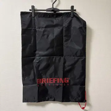 BRIEFING 블랙 나일론 수납 봉투 대형 라지 사이즈 미사용 새상품
