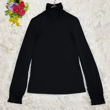다이앤 폰 파스텐버그 울 100% 프릴 넥 긴팔 상의 가을/겨울