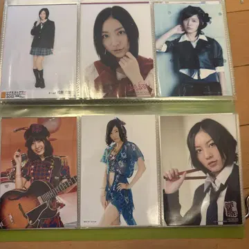 SKE48 마츠이 쥬리나 공식 브로마이드 14장 메루카리 택배