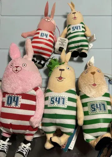 우사비치 봉제 인형 마스코트 세트