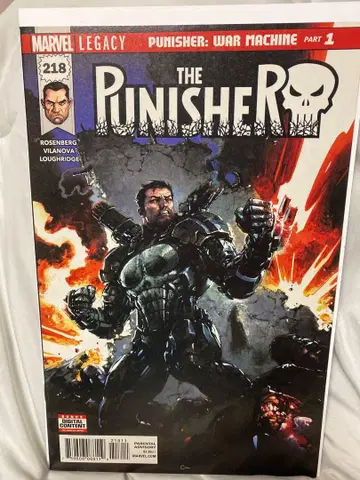 PUNISHER #218 LEG 아메리칸 코믹스 리프 워 머신 퍼니셔