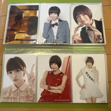 AKB48 시노다 마리코 공식 브로마이드 10장 메루카리 택배