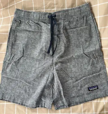 patagonia 남성용 배기즈 내추럴 그레이 숏팬츠