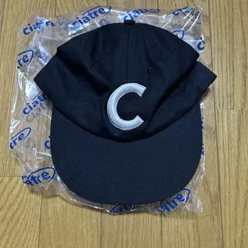 C 자수 블랙 캡