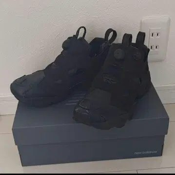Reebok 펌프 퓨리 저널 스탠다드 별주 한정 24cm 블랙