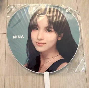 새상품 TWICE MINA 미나 부채 피켓 THIS IS FOR