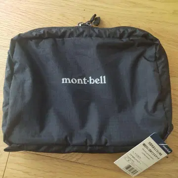 mont-bell 트래블 키트 팩 L 파우치 블랙