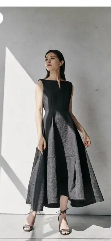 [미사용 새상품] Keyneck Jacquard Dress M 사이즈