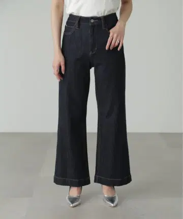 프리즈마트 베이직 와이드 데님 팬츠 XS