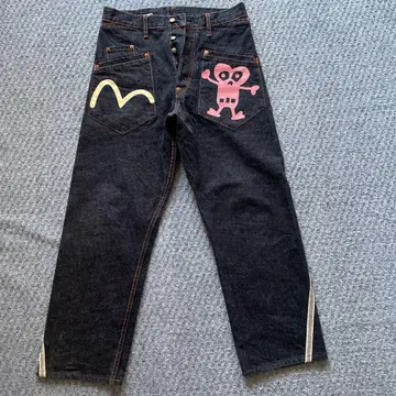 EVISU 데님 청바지