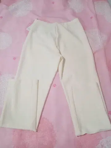 아이보리 스트레치 팬츠