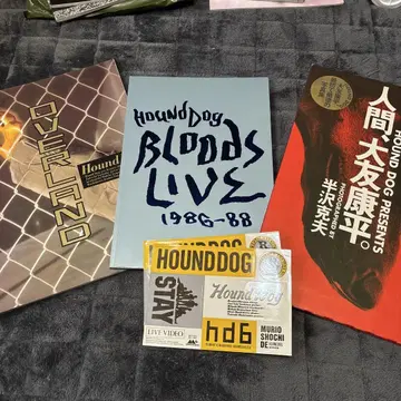 Hound Dog BLOODS LIVE 오토모 코헤이 팜플렛