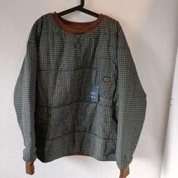 RVCA 체크 무늬 퀼팅 자켓