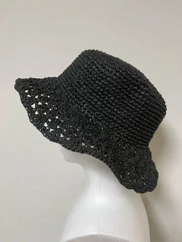 라피아 햇 핸드메이드 빅