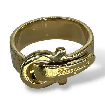 살바토레 페라가모 스카프링 Ferragamo 골드