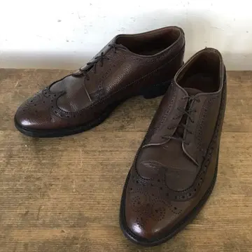 70년대 26.5cm/USA/ThomMcan 풀 브로그/윙팁