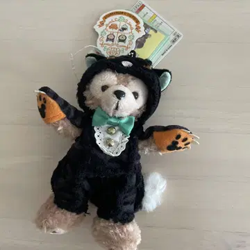 더피 인형 배지 할로윈 검은 고양이