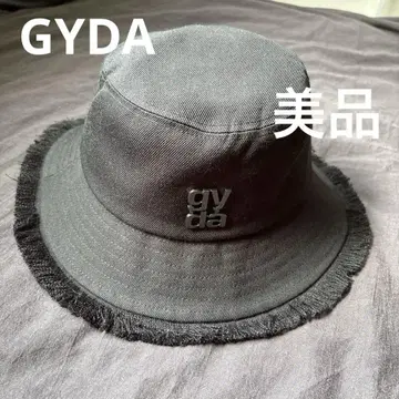 제이다 모자 블랙 GYDA 프린지 버킷햇