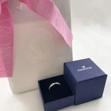 SWAROVSKI 스와로브스키 Infinity 반지 52 실버