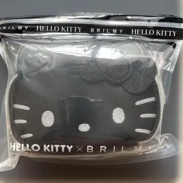 헬로키티 BRILMY 립이 세로로 수납되는 미니 화장품 파우치 완판템