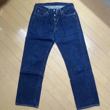 풀카운트 스트레이트 데님 다크 네이비