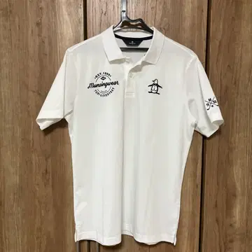 Munsingwear 화이트 피케 셔츠