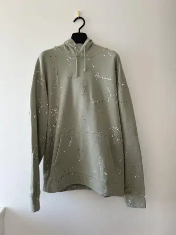Abercrombie & Fitch 스플래터 가공 후드티 L 사이즈