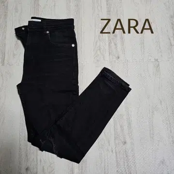 ZARA 블랙 스키니 데님