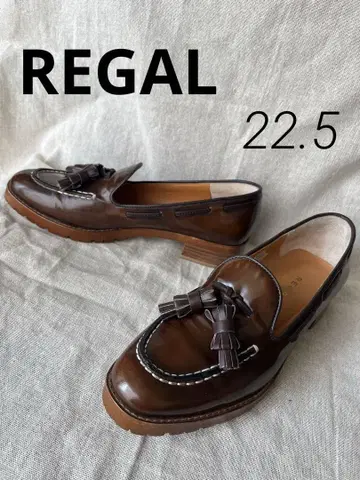 리갈 REGAL 태슬 로퍼 22.5 브라운
