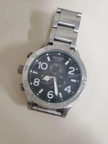 당일 발송 가능! 하자품 NIXON 크로노그래프 손목시계