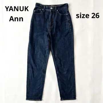[YANUK] 야누크 보이즈 테이퍼드 ANN 데님 사이즈 26