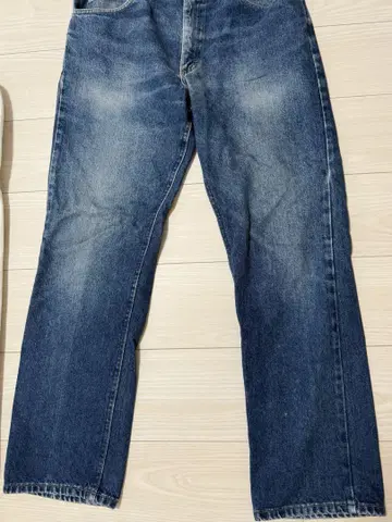 Lee 다크 블루 스트레이트 데님