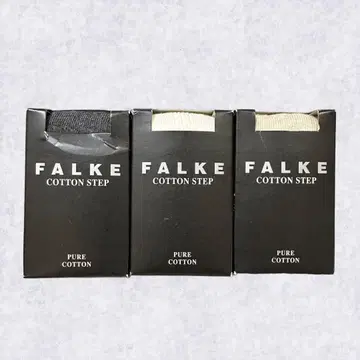 FALKE 팔케 COTTON STEP 39-42 3족 묶음 판매