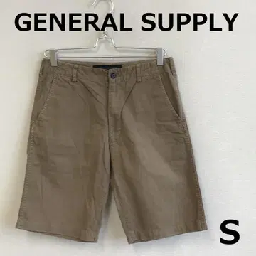 A0806A04 [ GENERAL SUPPLY ] 마 혼방 하프 팬츠