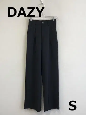 C0806A14 [ DAZY ] 턱 와이드 팬츠