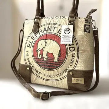 [미사용 새상품] ELEPHANT BRAND 숄더백 베이지