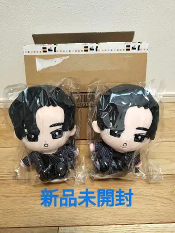 [미개봉 새상품] 메구로 렌 스노치루 BIG 봉제 인형 2개 세트